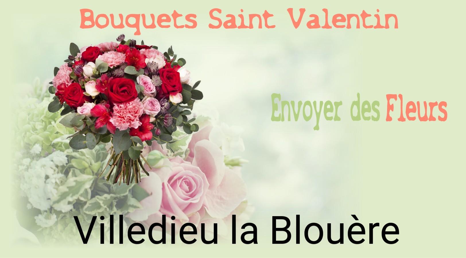 Roses de Saint-Valentin livrées à Villedieu-la-Blouère